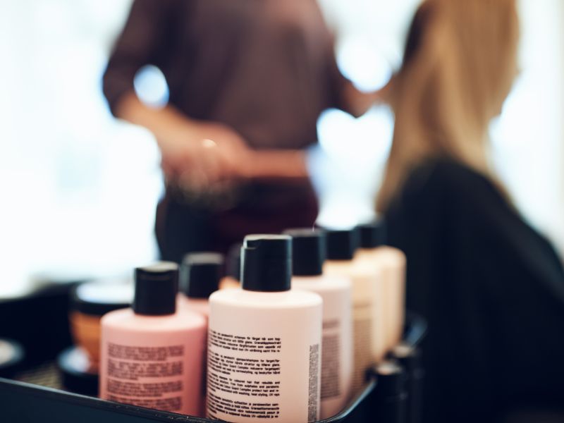 Fábrica de Cosméticos para salão de beleza processo