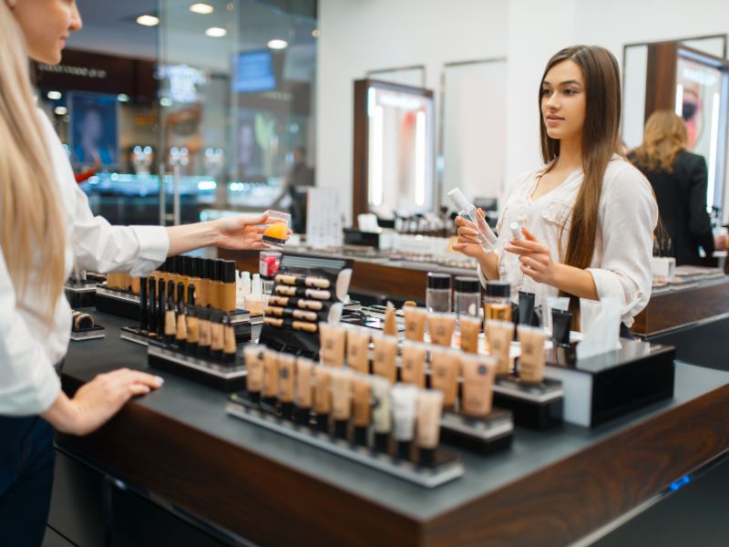 estratégia de vendas para cosméticos identificação
